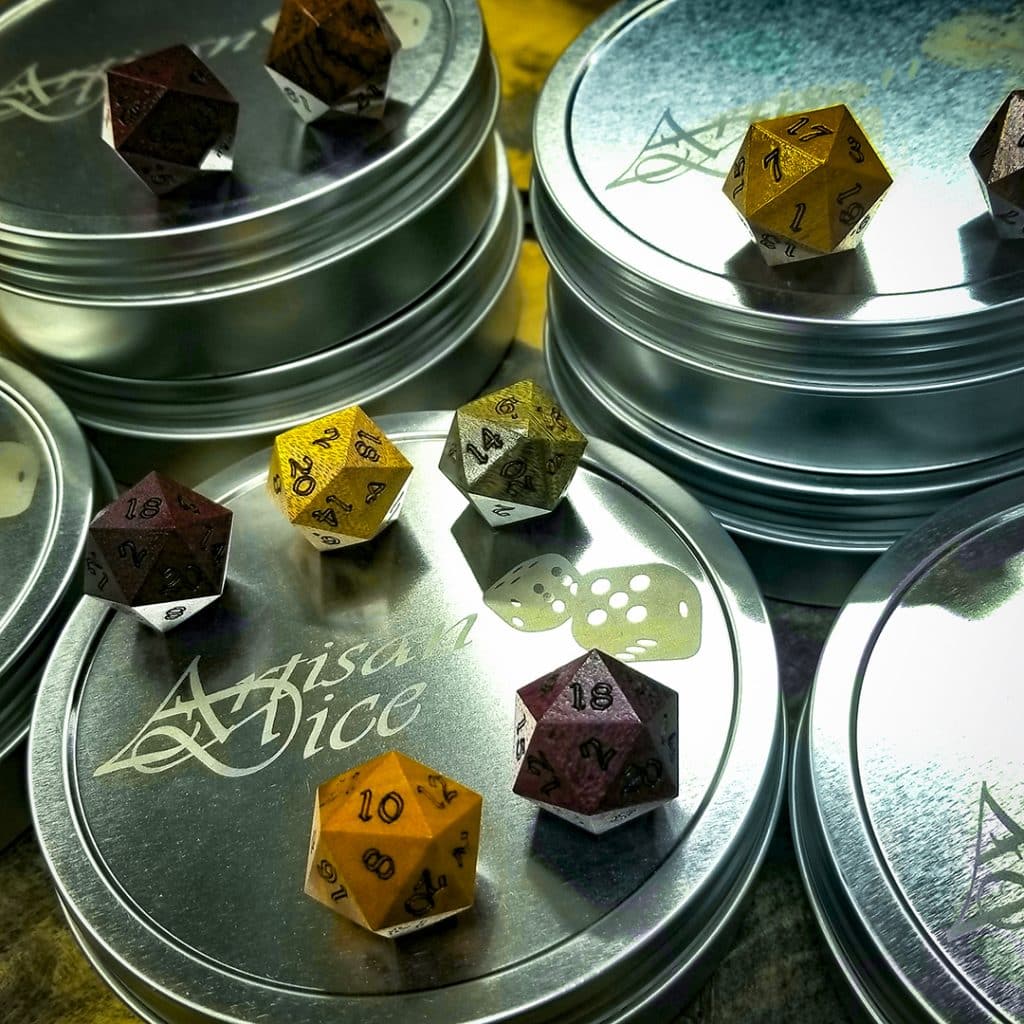 Dice Box of Many Things Artisan Dice