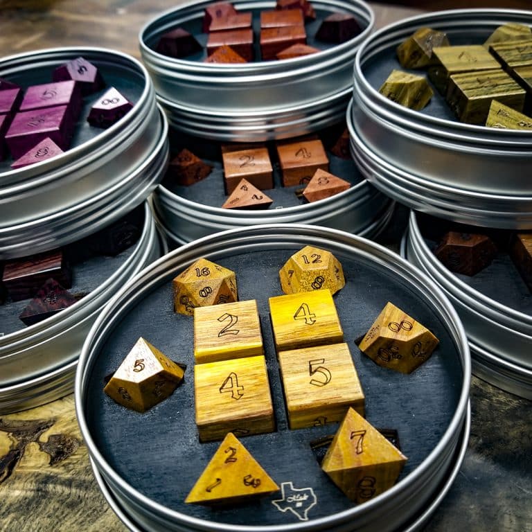 Dice Box of Many Things Artisan Dice