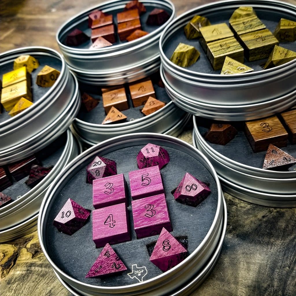 Dice Box of Many Things Artisan Dice