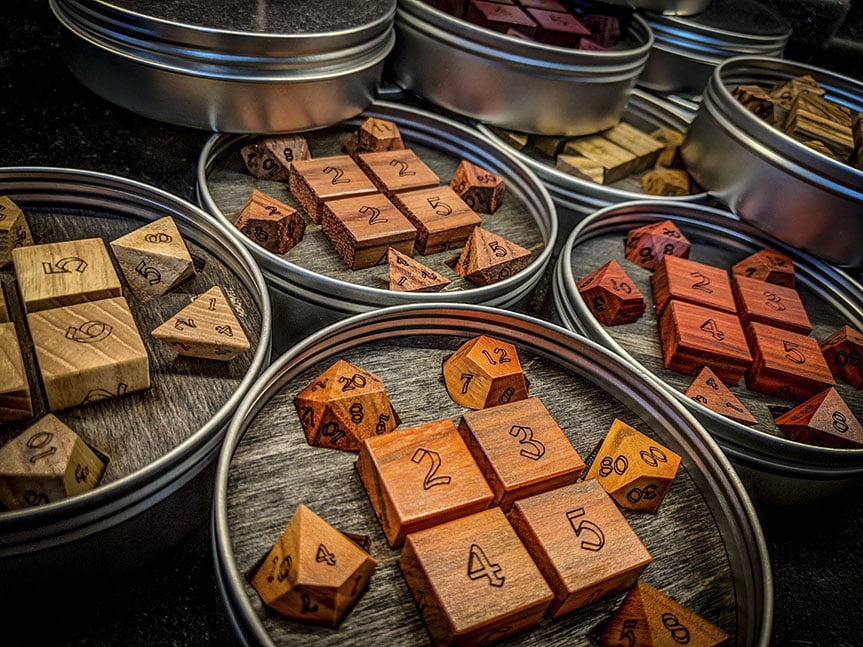 Dice Box of Many Things Artisan Dice