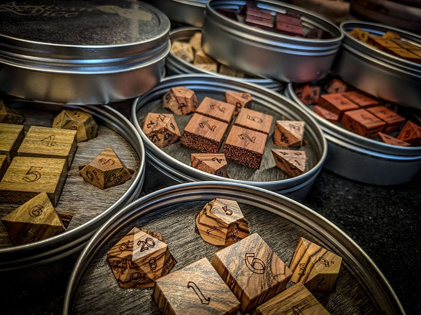 Dice Box of Many Things Artisan Dice