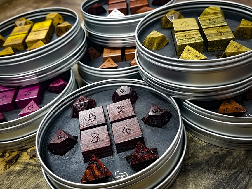 Dice Box of Many Things Artisan Dice