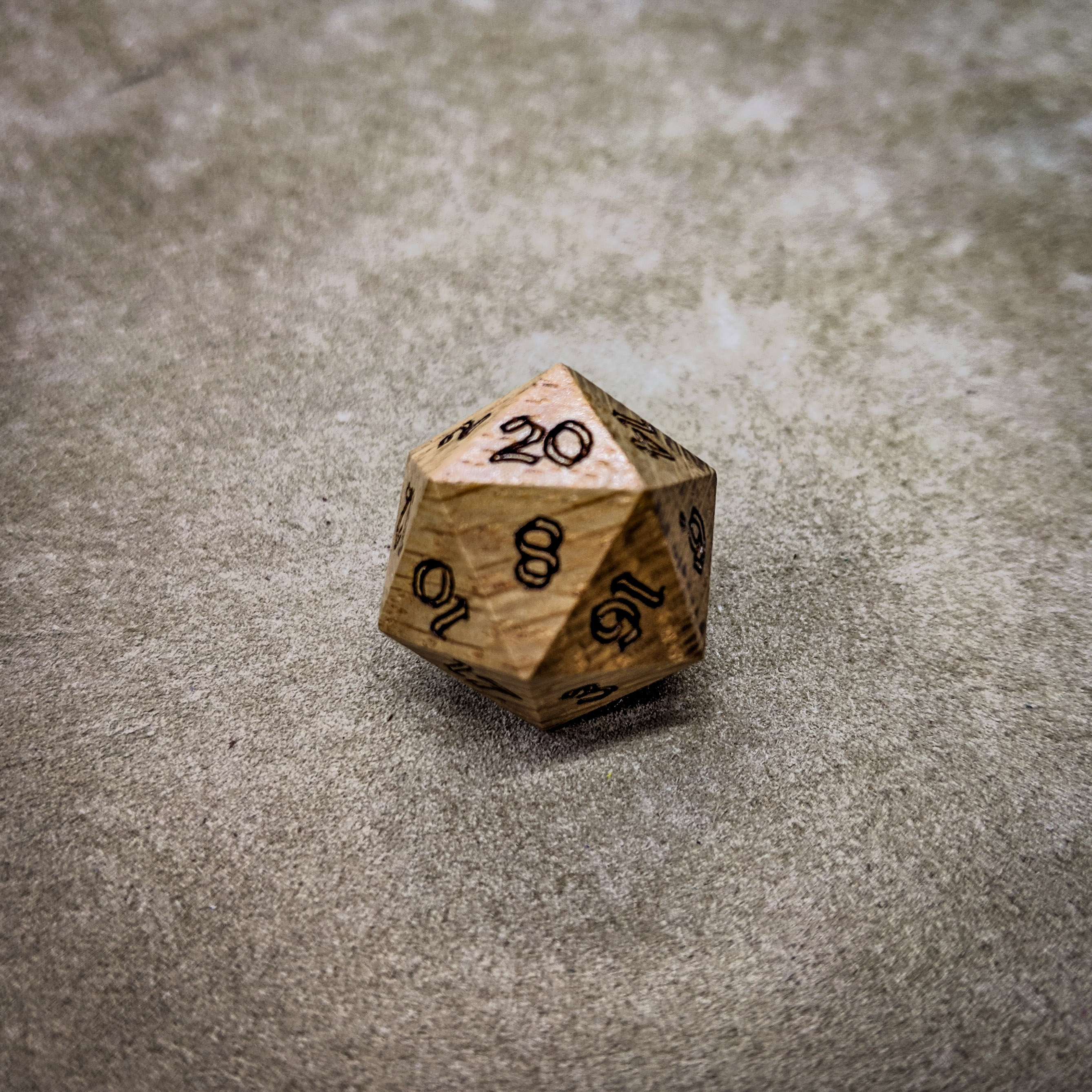 Jim Beam Oak Whiskey Barrel Dice Artisan Dice