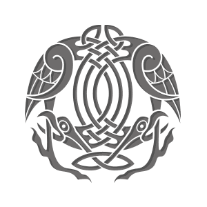 Engraving Icons Creature Celtic Crane | Artisan Dice