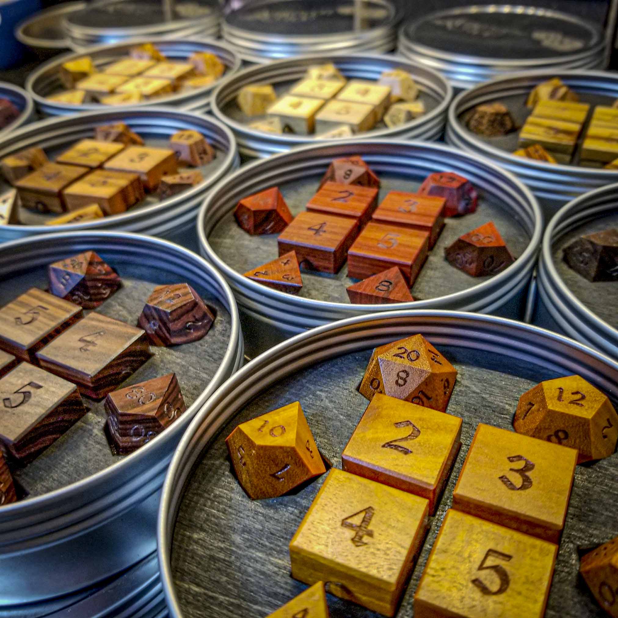 Dice Box of Many Things Artisan Dice