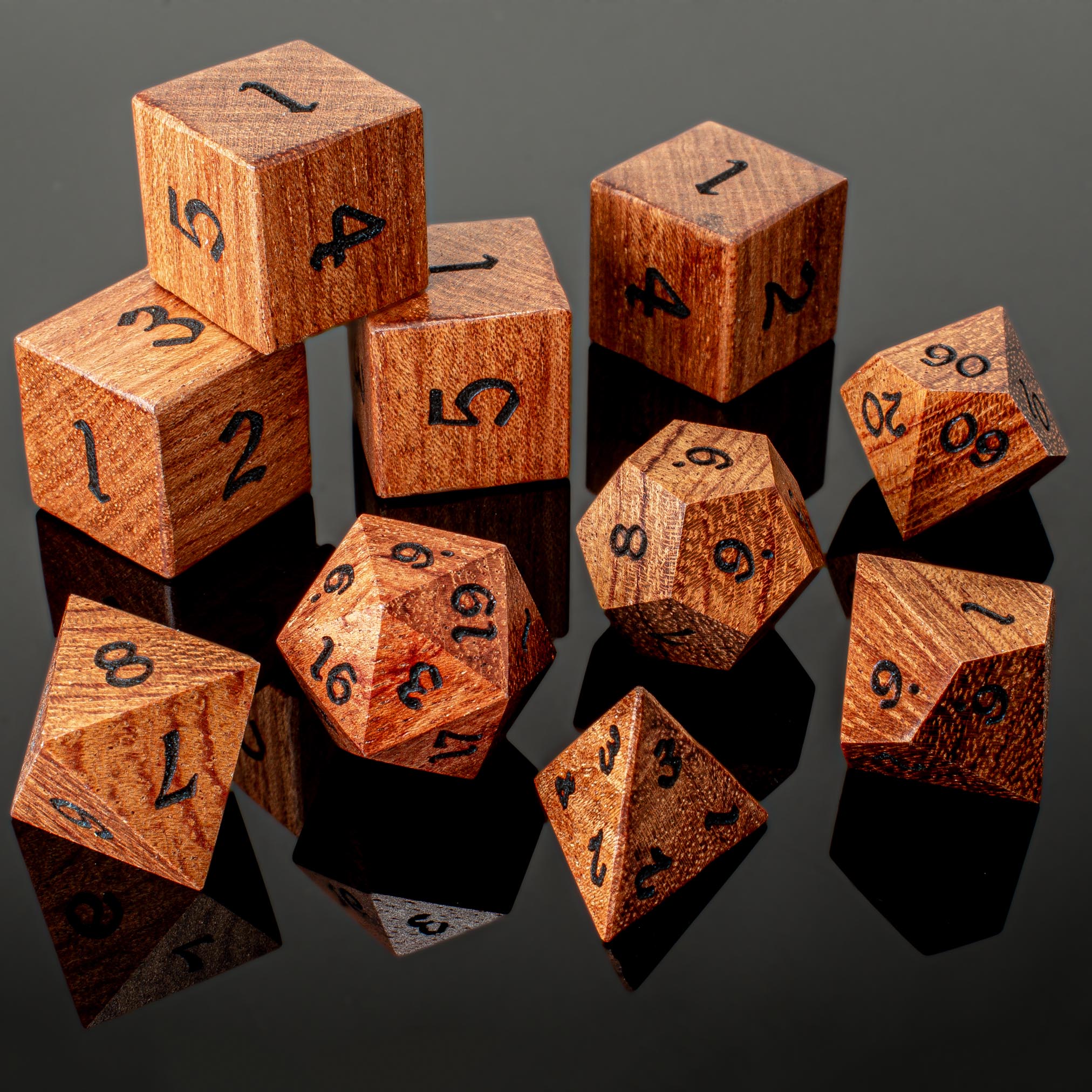 Bubinga (African Rosewood) | Artisan Dice